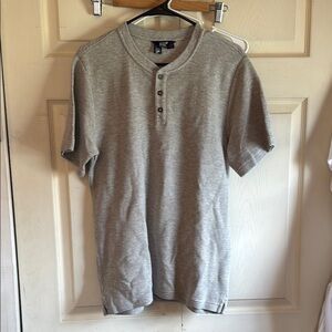 Lands' End Gray Short Sleeve Tee